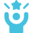 Icon of person with star above head.